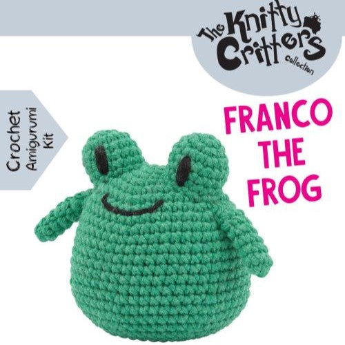 Crochet Amigurumi Kit - Franco the Frog