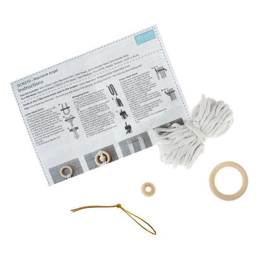 Trimits Macrame Kit - Christmas Angel