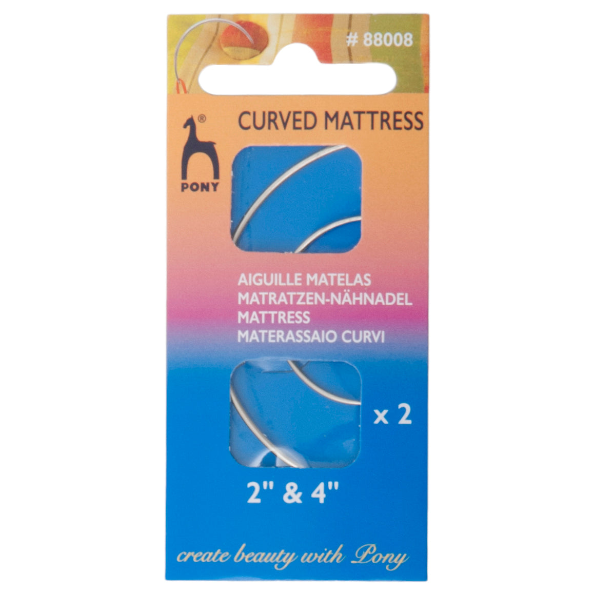 Pony Curved Mattress Needles