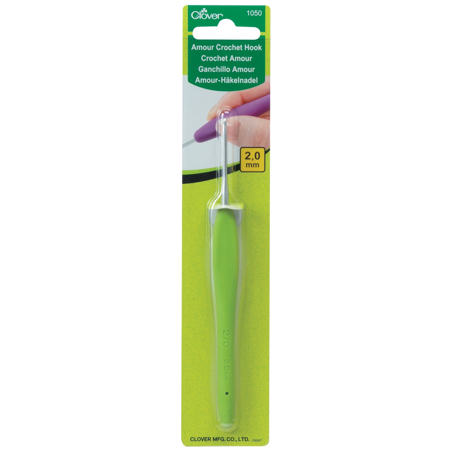 Clover Amour Crochet Hooks: Amour (0.6mm - 15mm)
