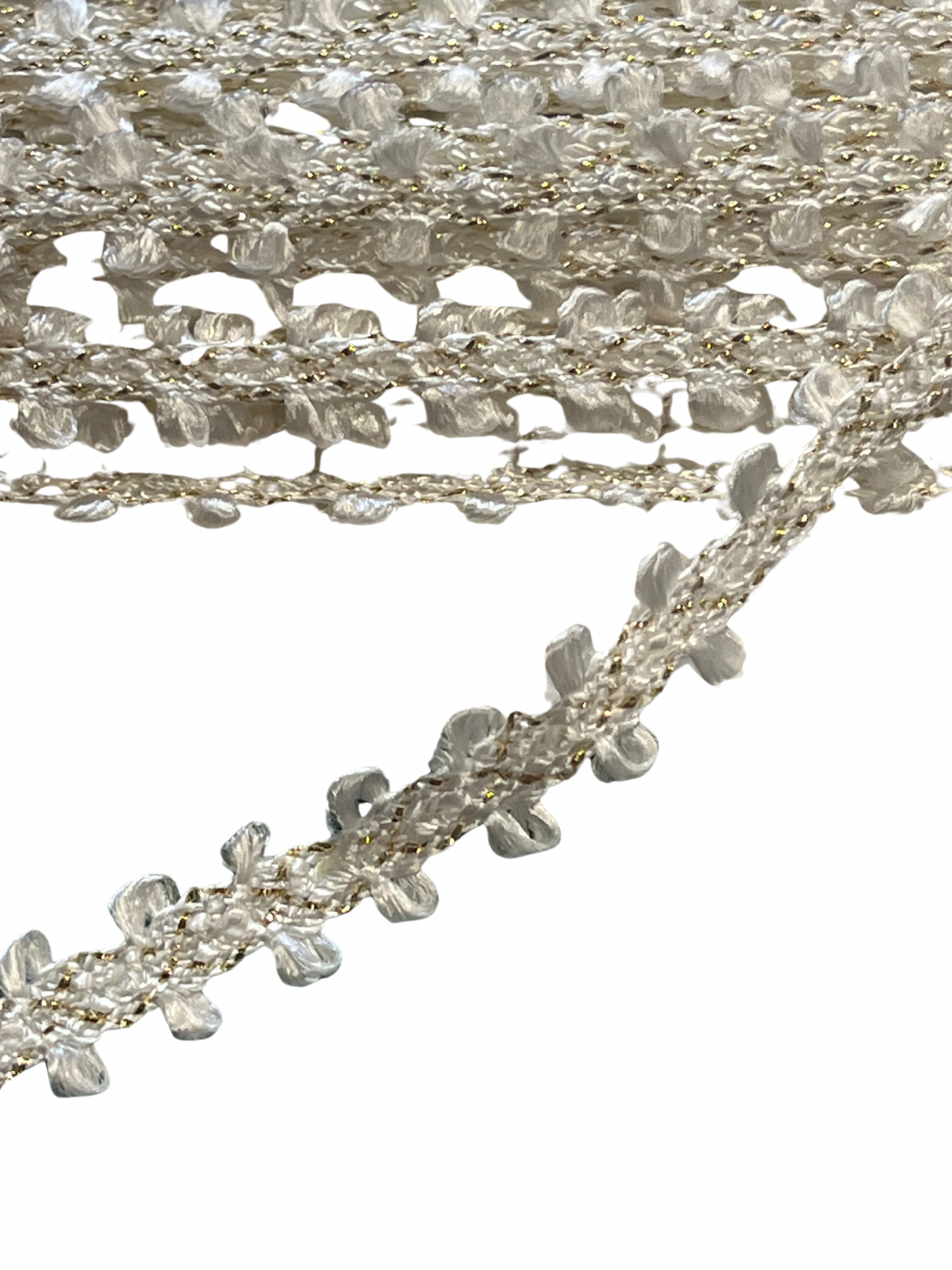 Feathered Edge Braid Trim - 4 Colours (Price Per Metre)