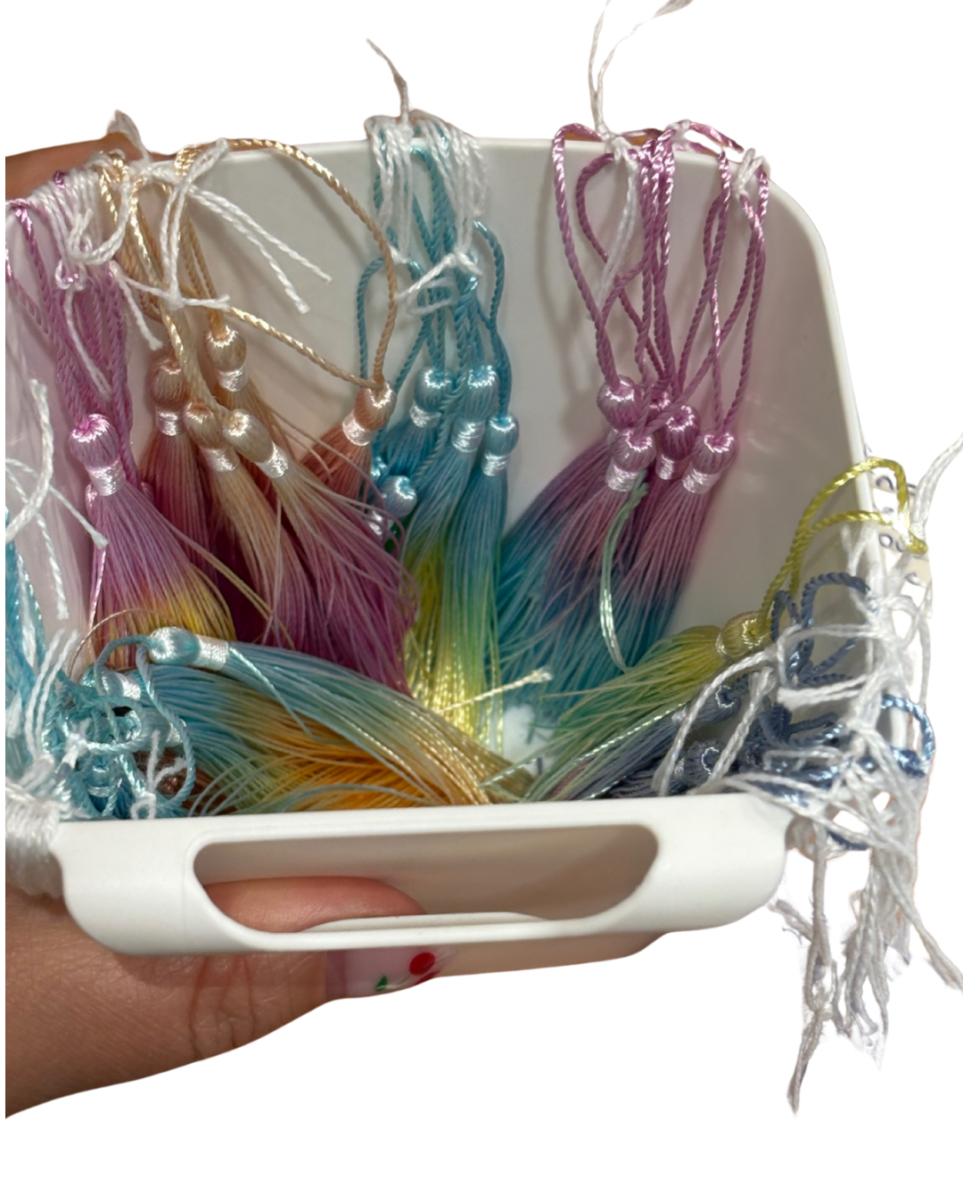 Multi Coloured Tassels