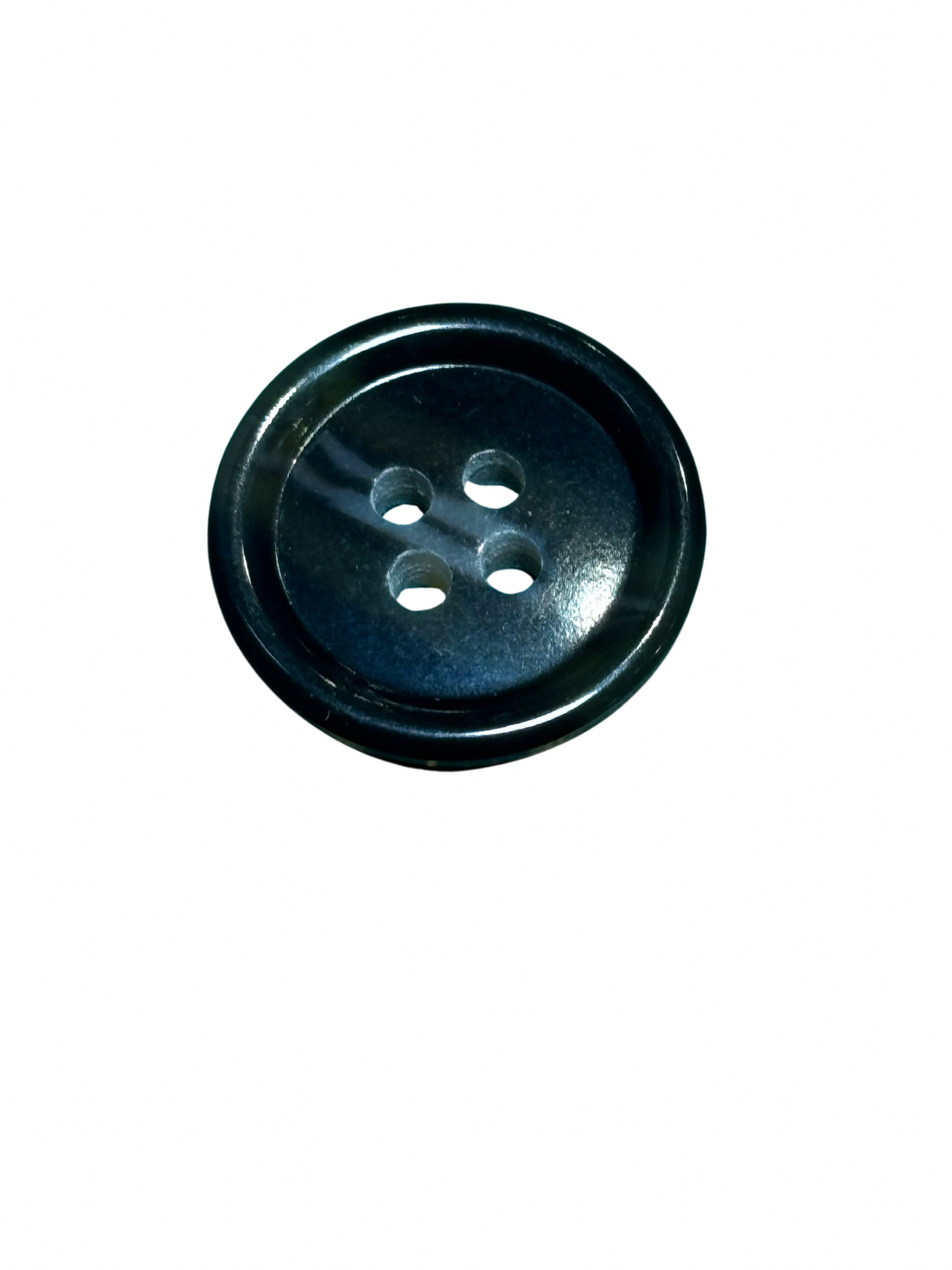 18mm 4 Hole Button - Dark Brown