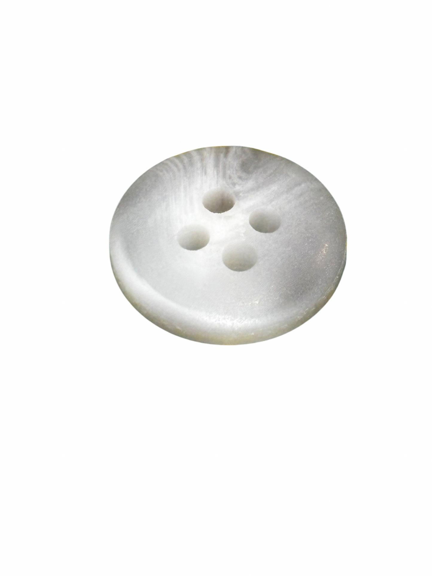 15mm 4 Hole Button - Grey