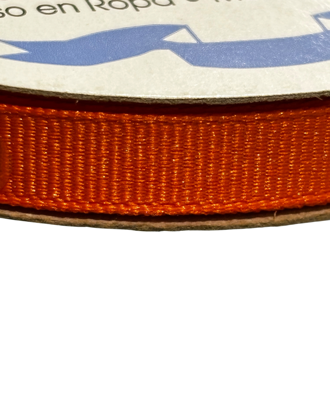 9mm Grosgrain Ribbon - Orange (Price Per 25cm)