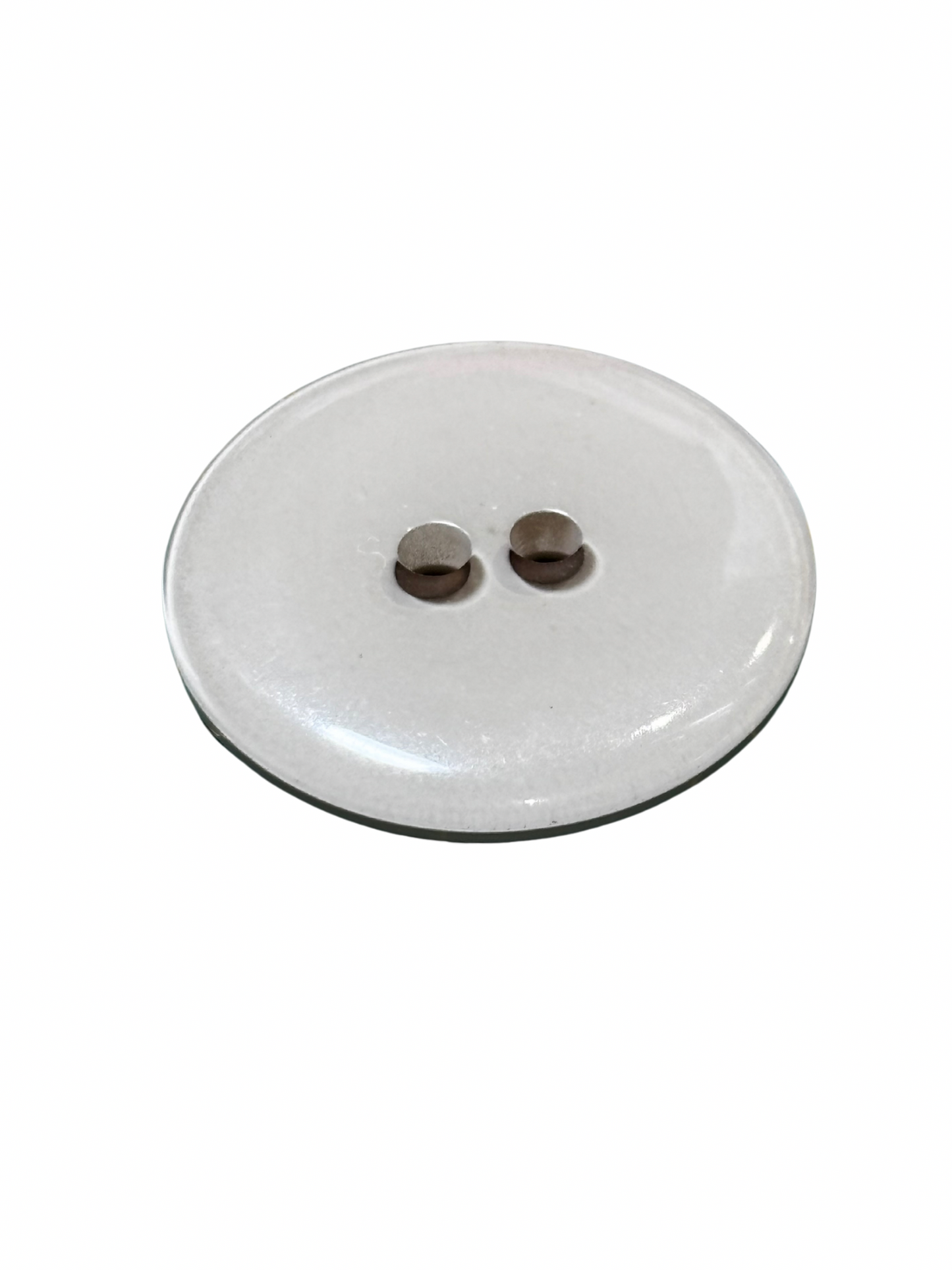 24mm 2 Hole Grey with Black Back Button