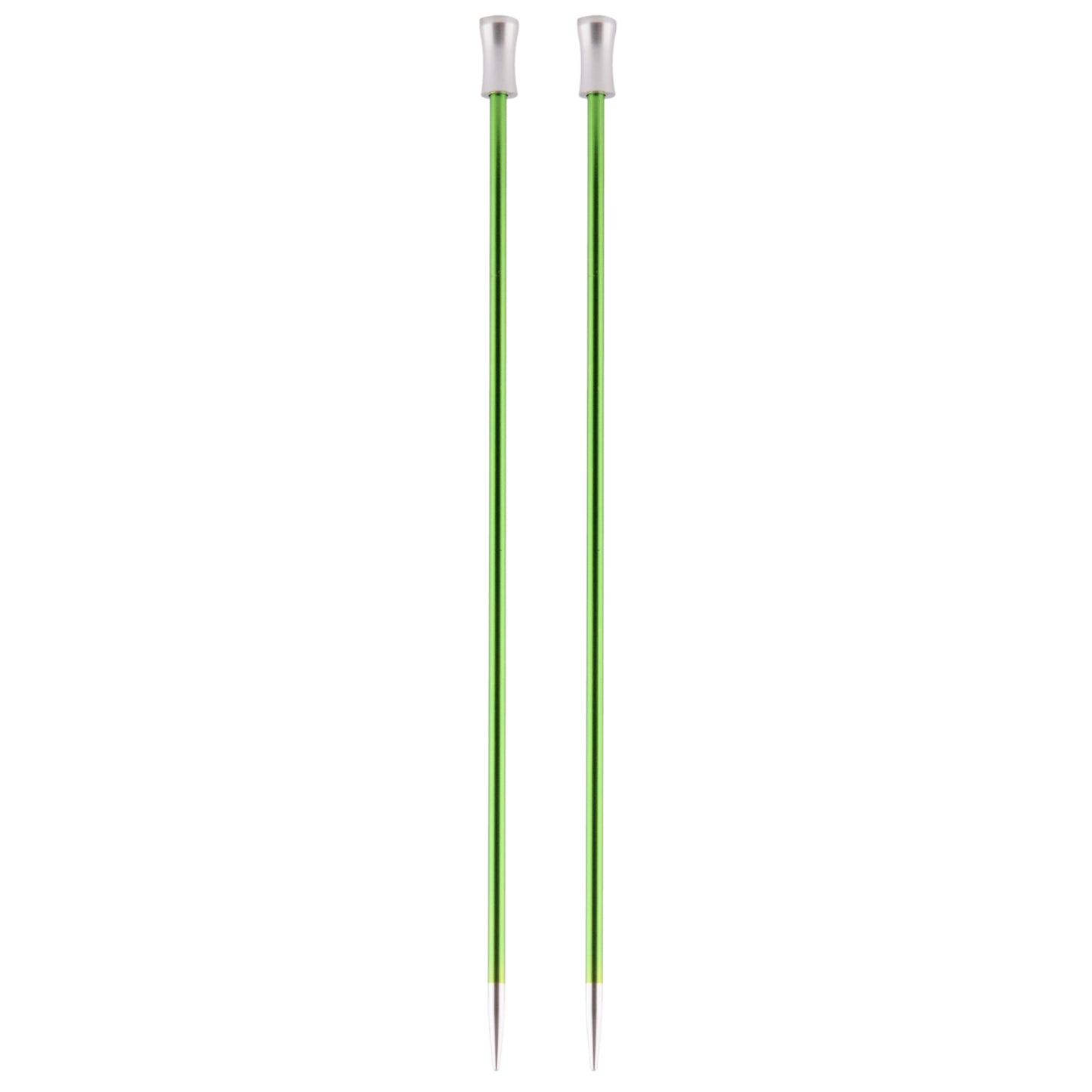 Knit Pro Single Ended Knitting Pins - Zing 30cm (2.25mm-6.00mm)