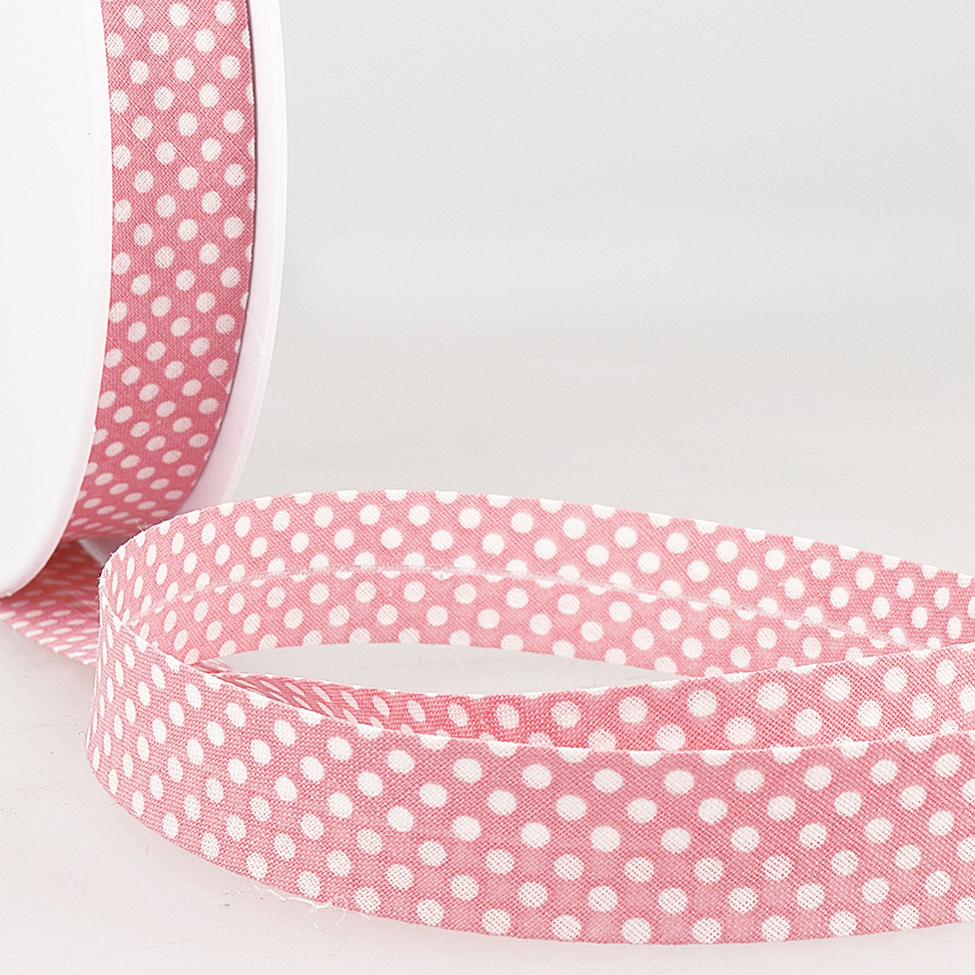 20mm Polka Dot Bias Binding - Multiple Colours ( Price per 25cm)