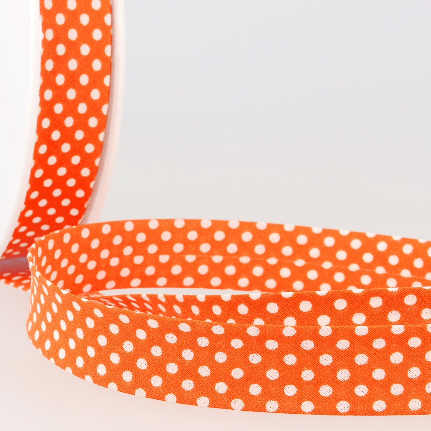 20mm Polka Dot Bias Binding - Multiple Colours ( Price per 25cm)