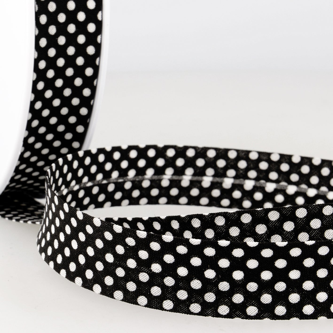 20mm Polka Dot Bias Binding - Multiple Colours ( Price per 25cm)