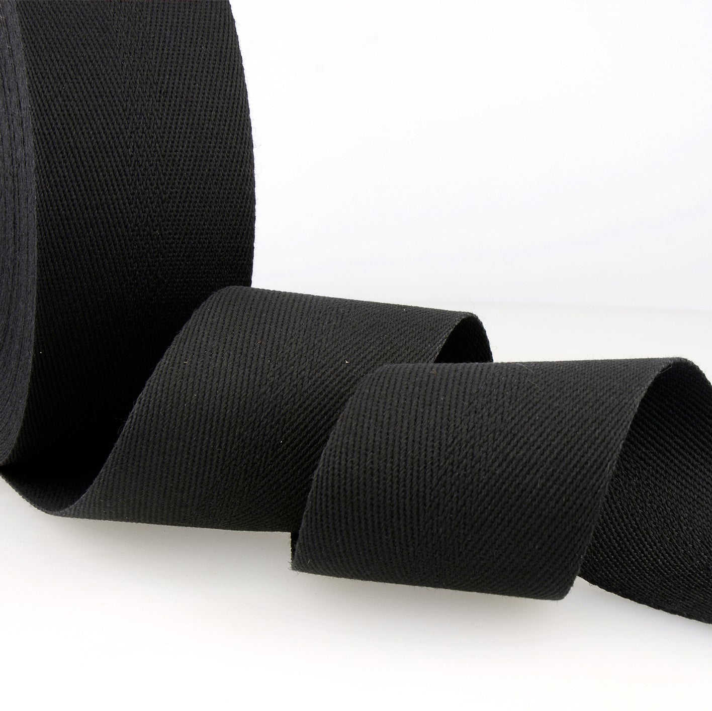 50mm Poly Cotton Webbing - 2 colours (Price per 25cm)