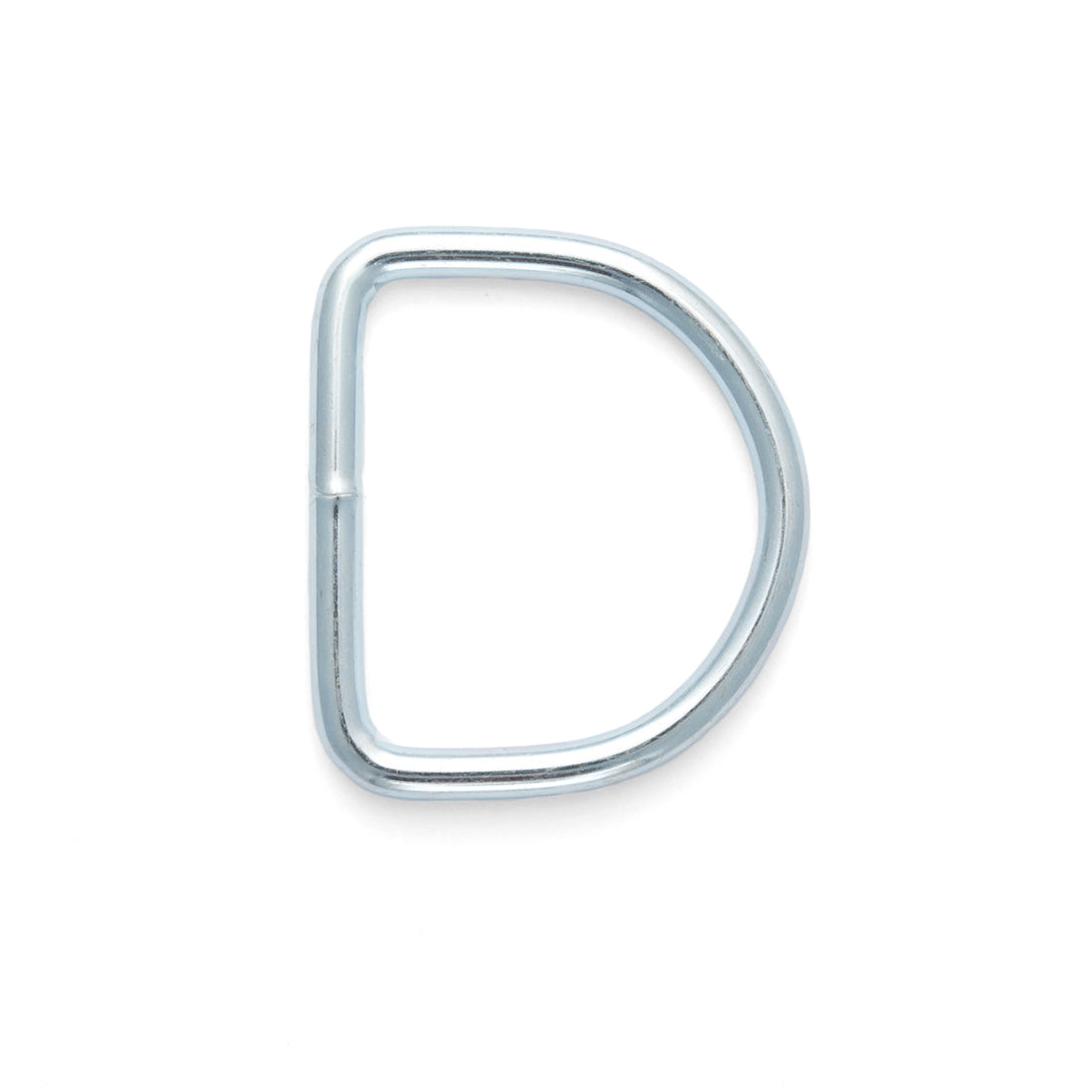 50mm Welded Nickel D Ring