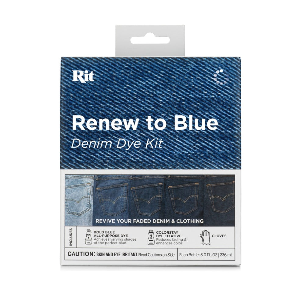 Rit Renew to Blue Denim Dye Kit