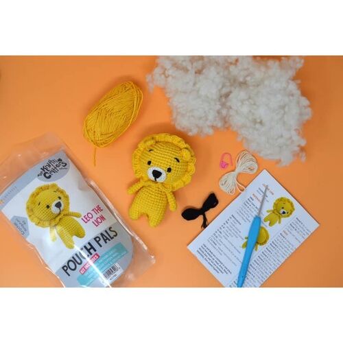 Crochet Amigurumi Kit - Leo the Lion