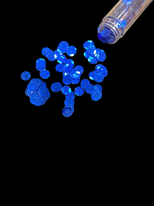 Royal Blue Cup Sequins (Price per Gram)