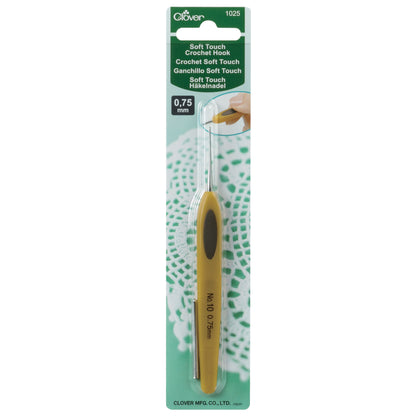 Clover Crochet Hook: Soft Touch: (0.5mm to 6mm)