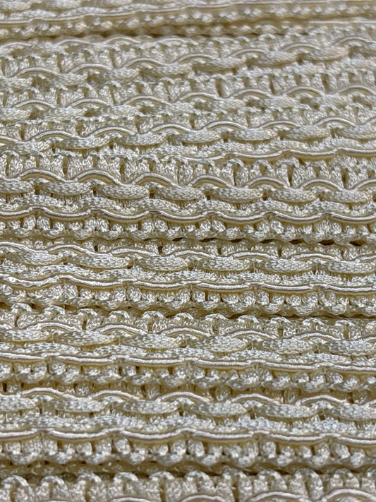 15mm ‘S’ Braid - Cream (Price per 25cm)
