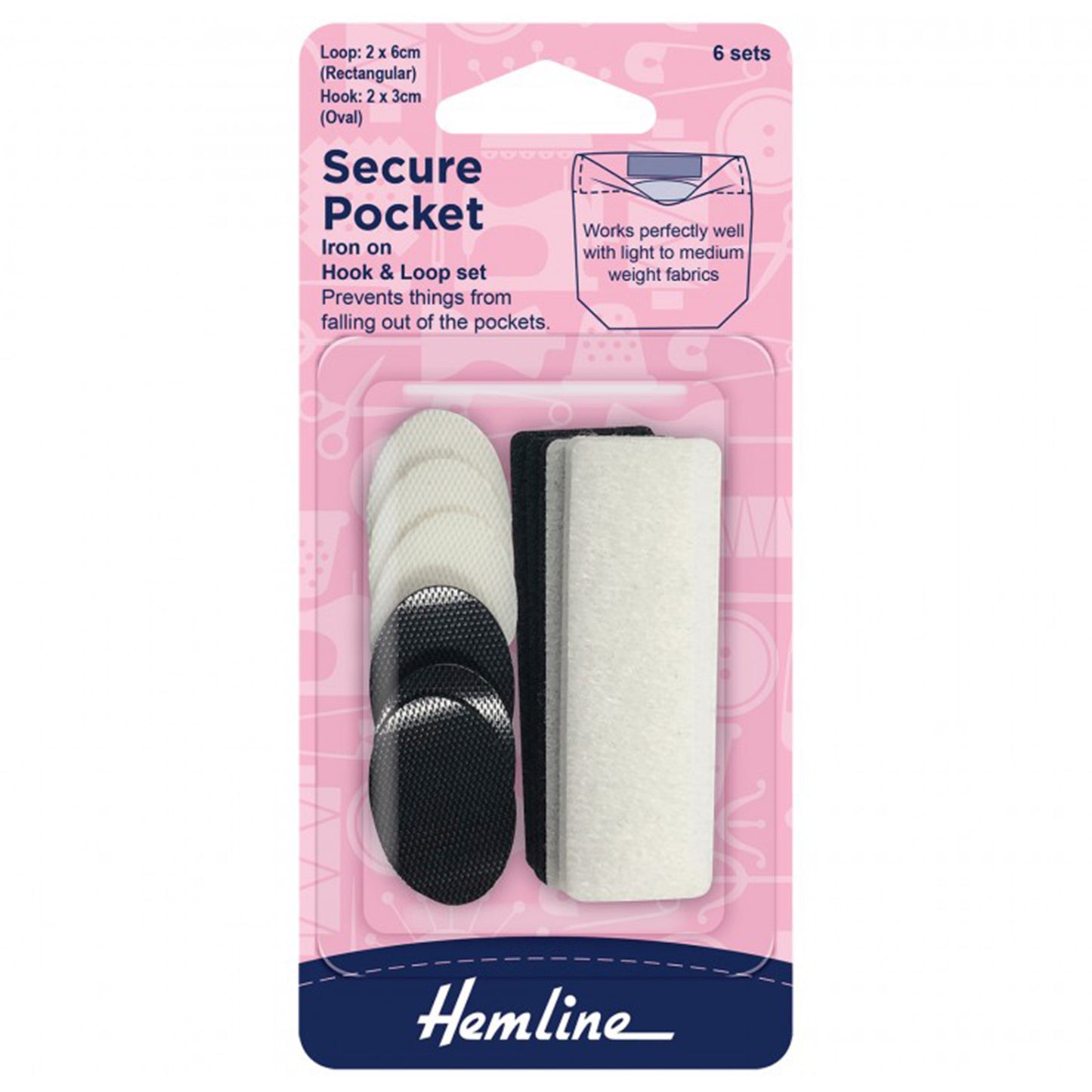 Hemline Secure Pocket