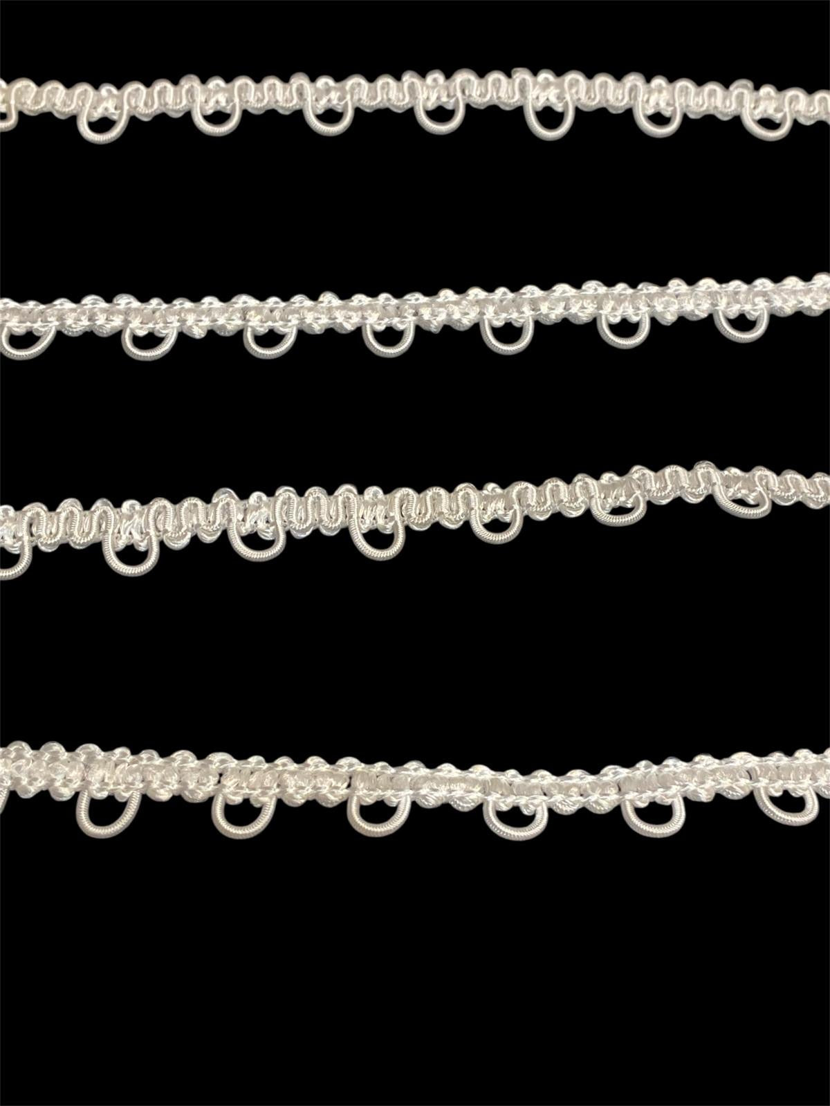 12mm Buttonhole Elastic - 3 Colours (Price Per 25cm)