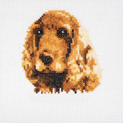 Trimits Counted Cross Stitch Kit Mini Cocker Spaniel Dog