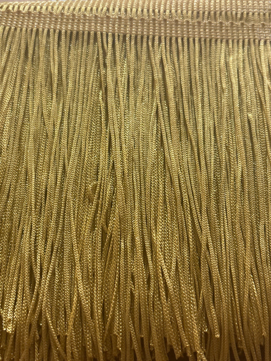 15cm Gold Fringe (2 Shades) - Price Per 25cm