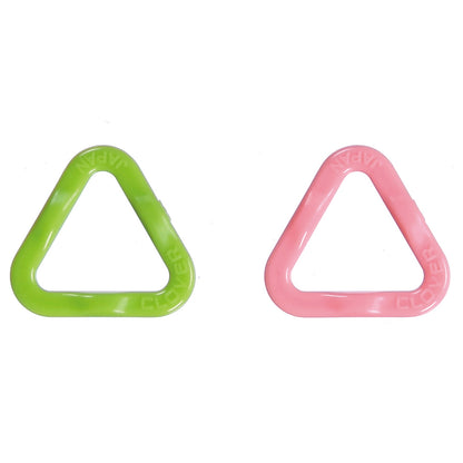 Clover Stitch Markers: Triangle (Small 3.5mm - 5.0mm)