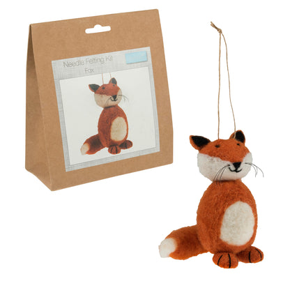 Trimits Needle Felting Fox Kit