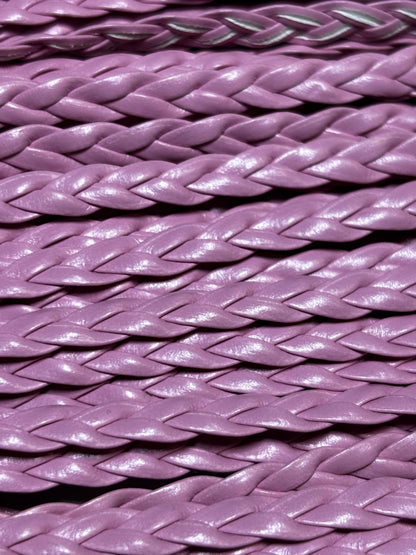 5mm PVC Plait Braid - 10 Colours Available (Price Per 25cm)
