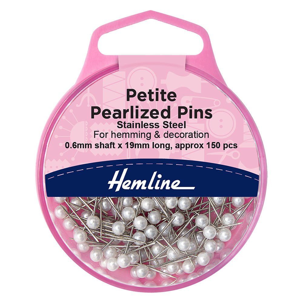 Hemline Petite Pearlised Pins