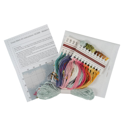 Trimits Counted Cross Stitch Kit Large Modern Bee