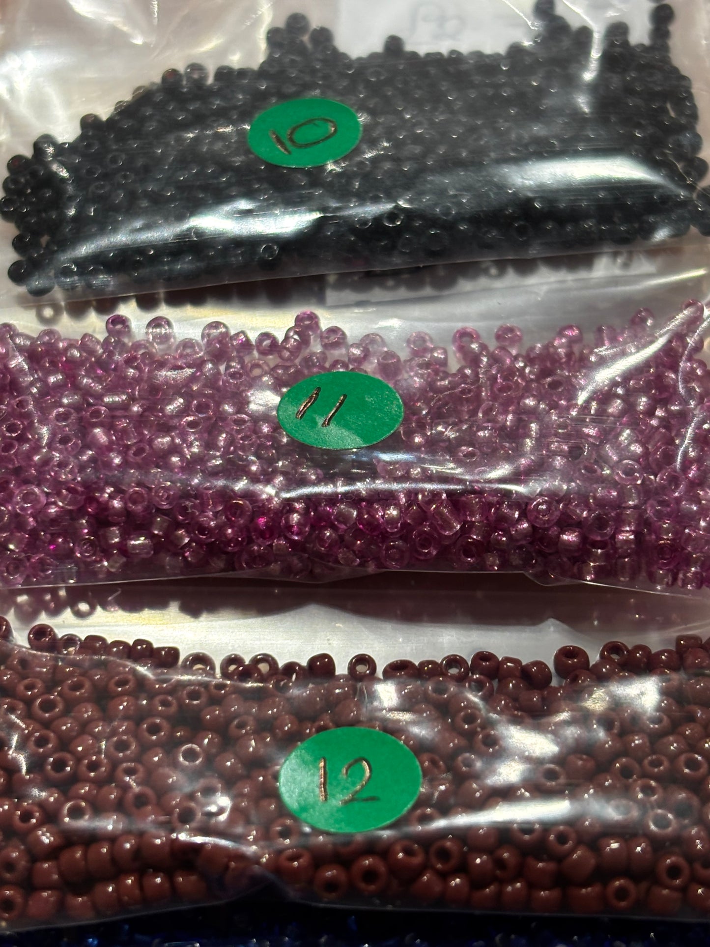 Seed Beads - 10g Pack (15 Colours available)