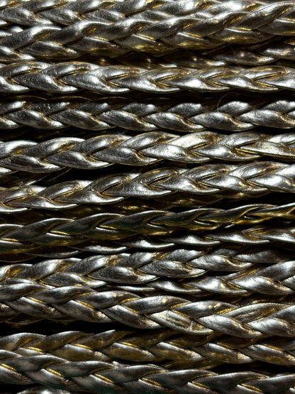 5mm PVC Plait Braid - 10 Colours Available (Price Per 25cm)