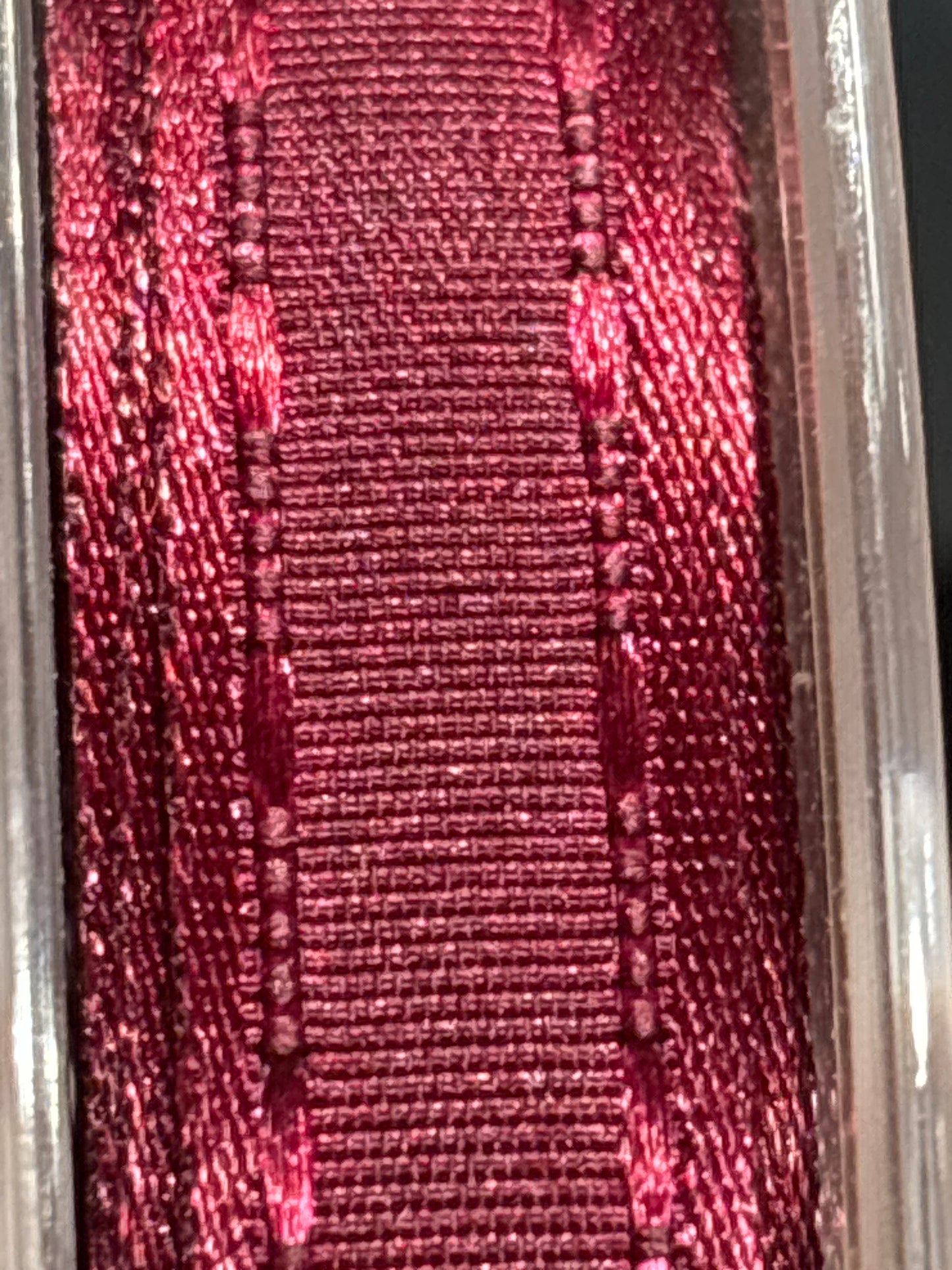 10mm Stitched Edge Grosgrain - 3 Colours (Price per 25cm)