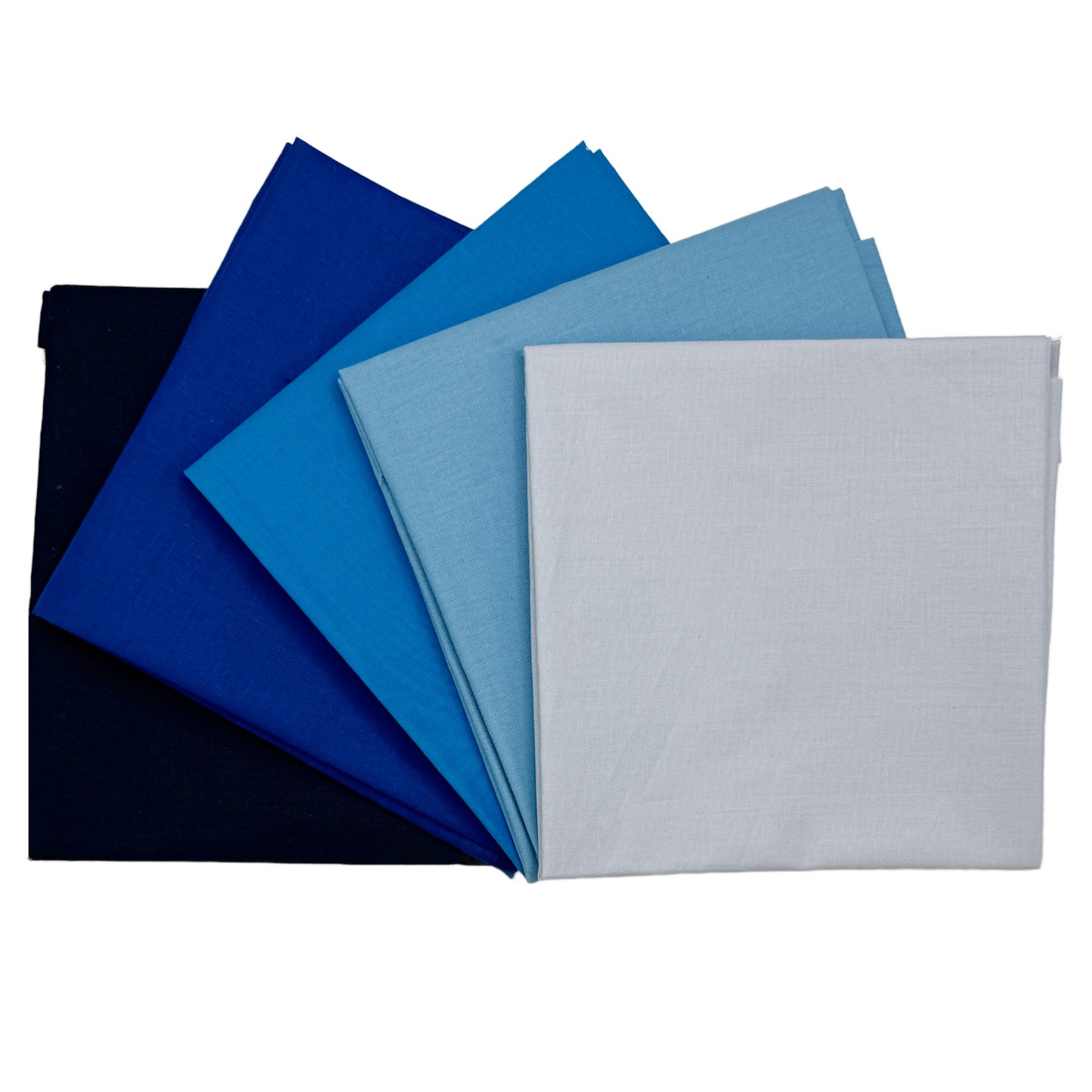 Pure Percale 100% Cotton Fat Quarter Bundles (various colours)