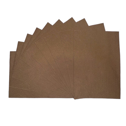 1.2mm A4 Polyester Felt Sheets  (Various colours)