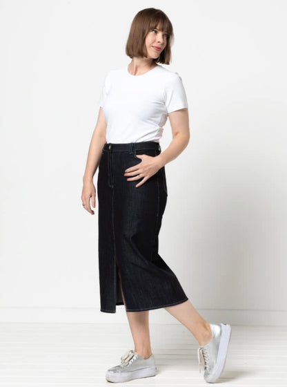 Tommie Jeans Skirt Dress Pattern by Style Arc (Regular or Plus Size)