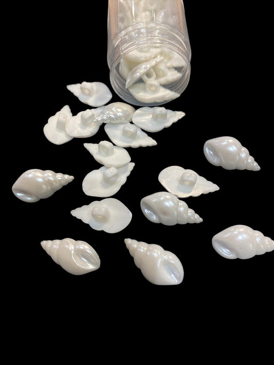 25mm Pearl Seashell Shank Button