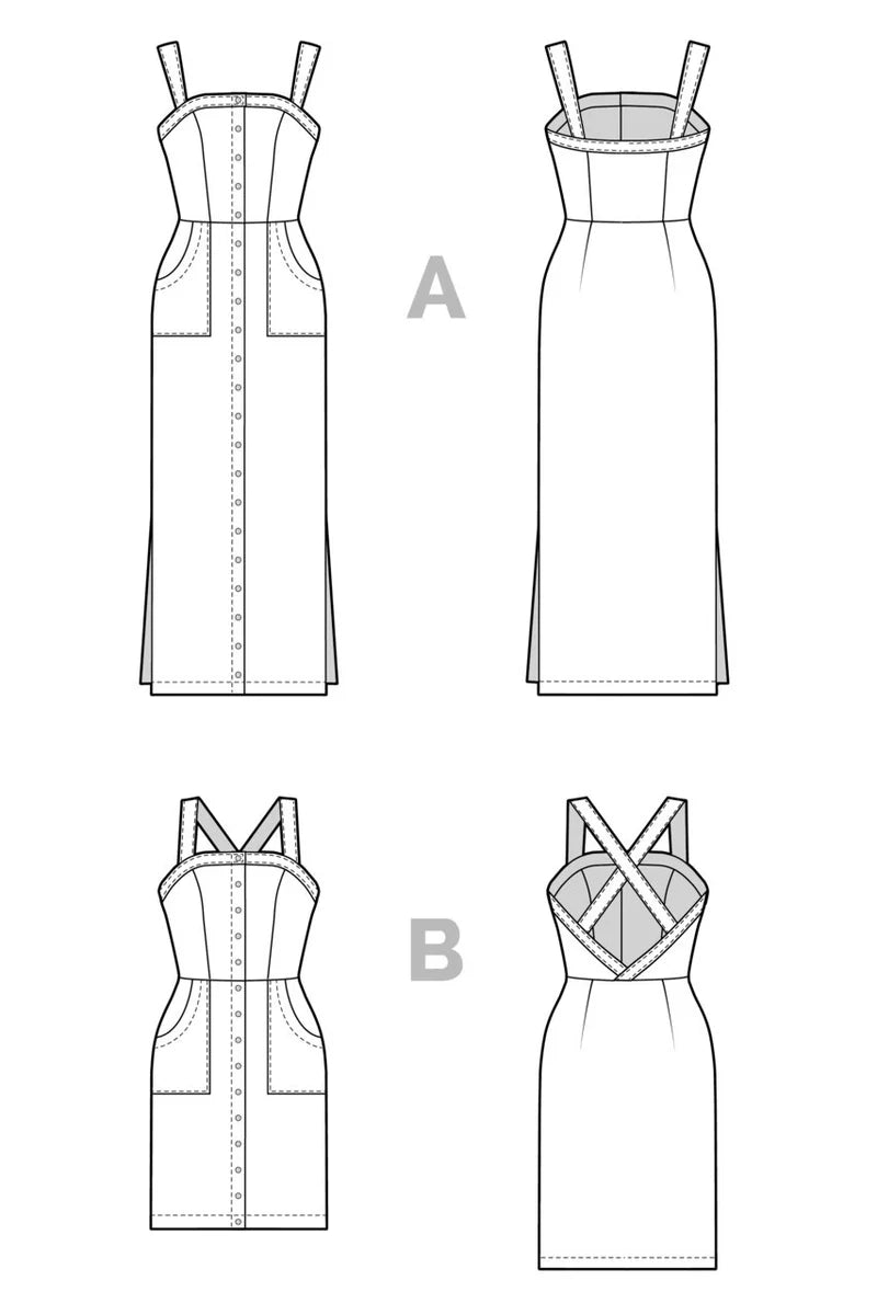Closet Core Fiona No.15 Sundress Pattern (physical pattern)