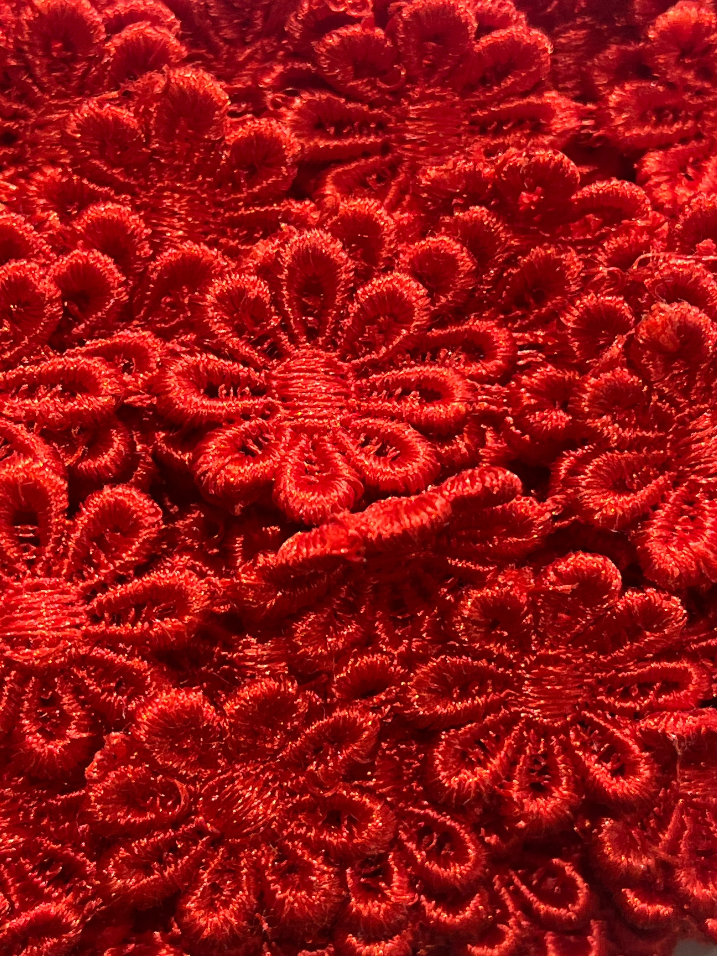21mm Daisy Guipure Trim - 4 Colours (Price Per 25cm)
