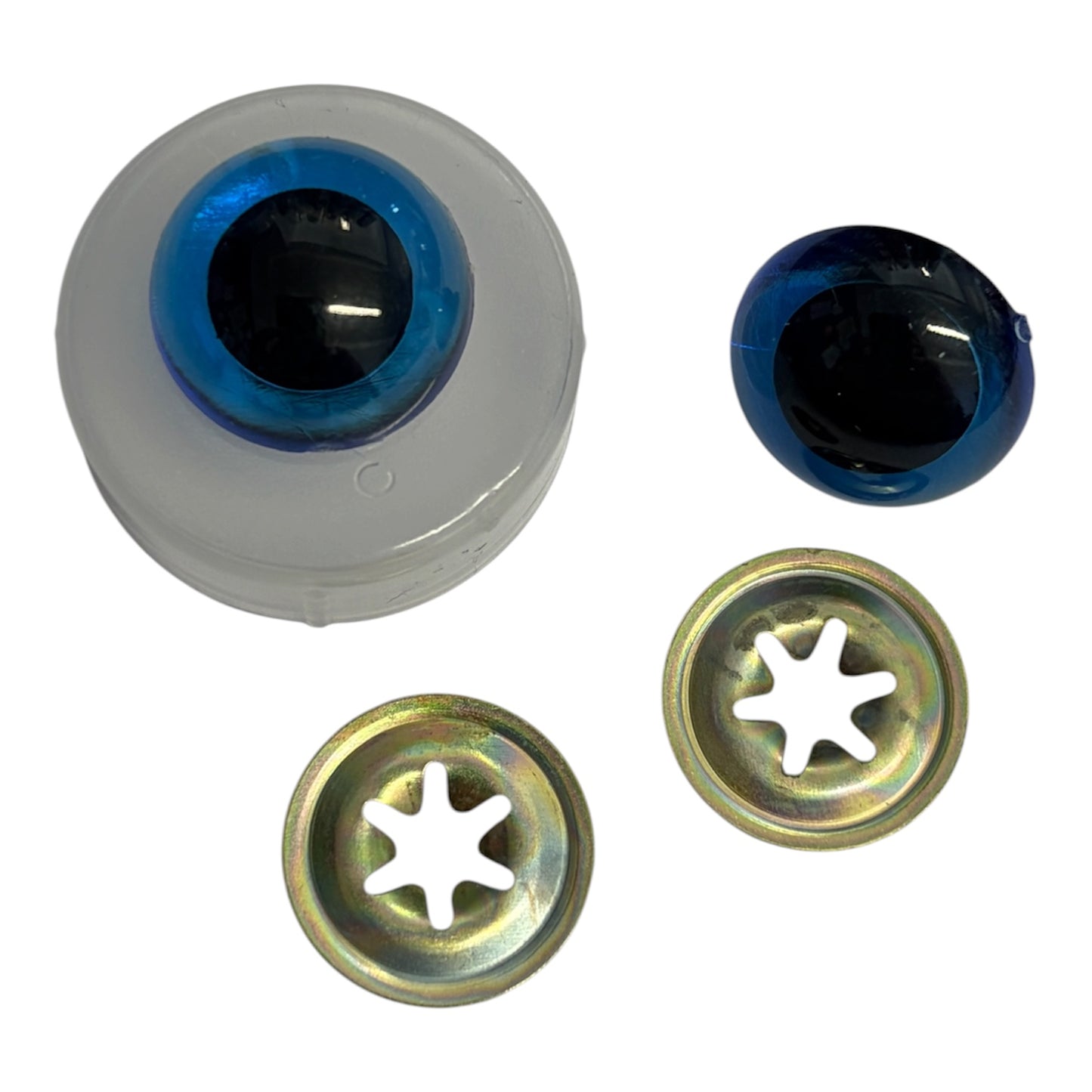 18mm Blue Toy Safety Eye Pair