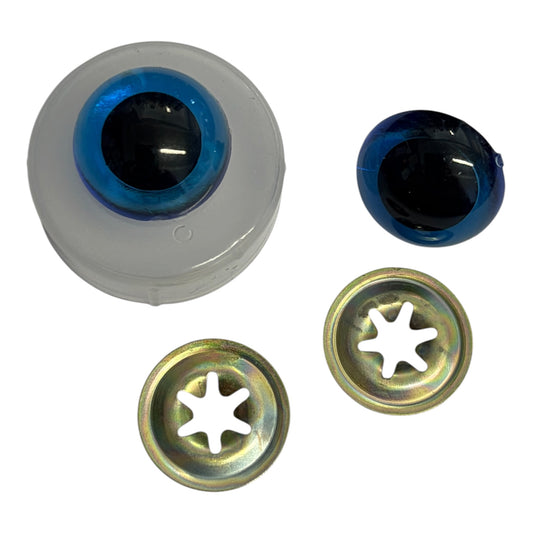 18mm Blue Toy Safety Eye Pair
