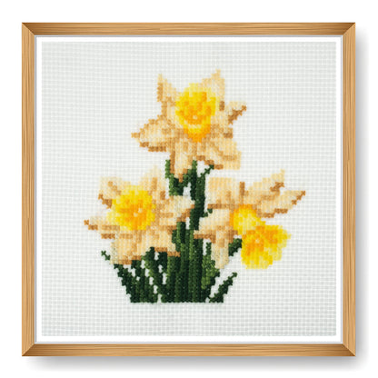 Trimits Counted Cross Stitch Kit Mini Daffodil