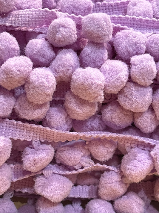 15mm Pom-Pom Trim - 2 Colours (Price per 25cm)