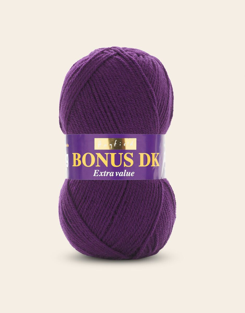 Hayfield Bonus DK yarn (Available in 30 Colours)