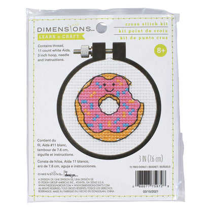 Dimensions Counted Cross Stitch Kit Donut