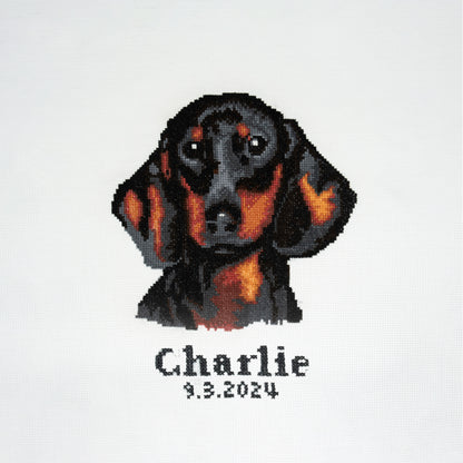 Trimits Cross Stitch Kit Large Dachshund