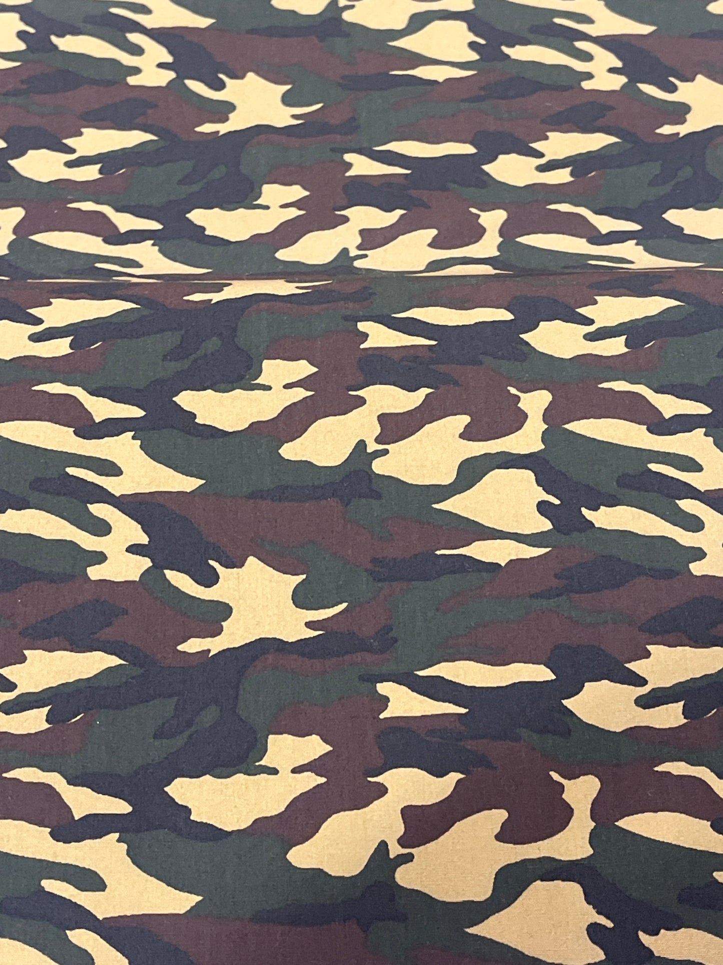 Rose & Hubble Camo Cotton Fabric (Price Per 25cm)