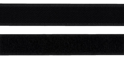Milward 20mm Sew on Hook & Loop Tape Black or White (Price per 25cm)