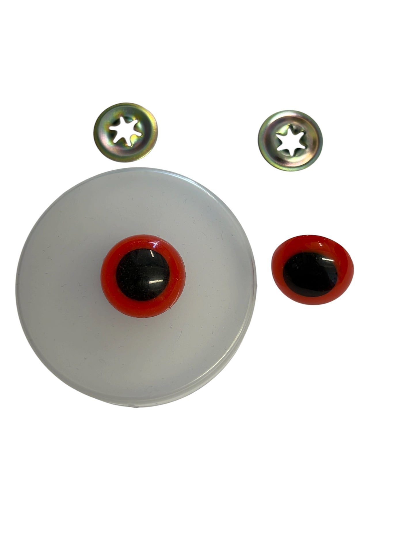 21mm Orange Toy Safety Eye (pair)