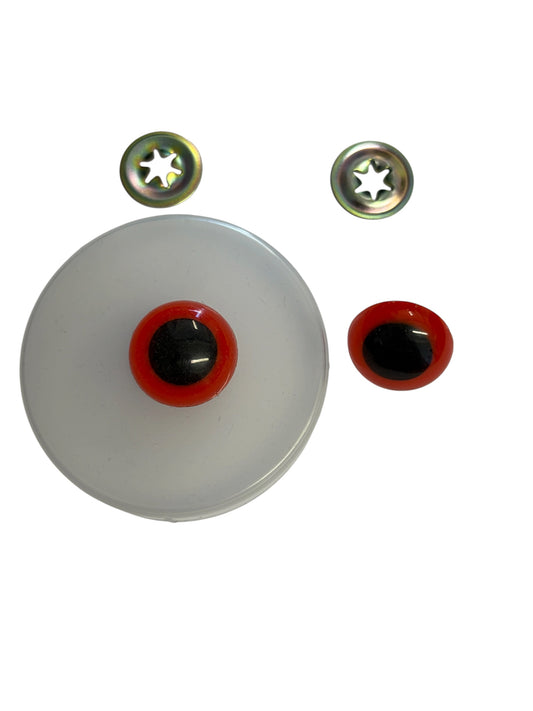 21mm Orange Toy Safety Eye (pair)